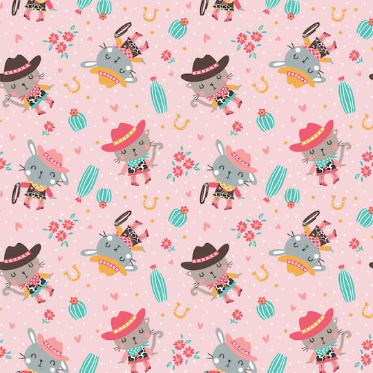 Eugene Textiles Wild West Sweethearts Flannel